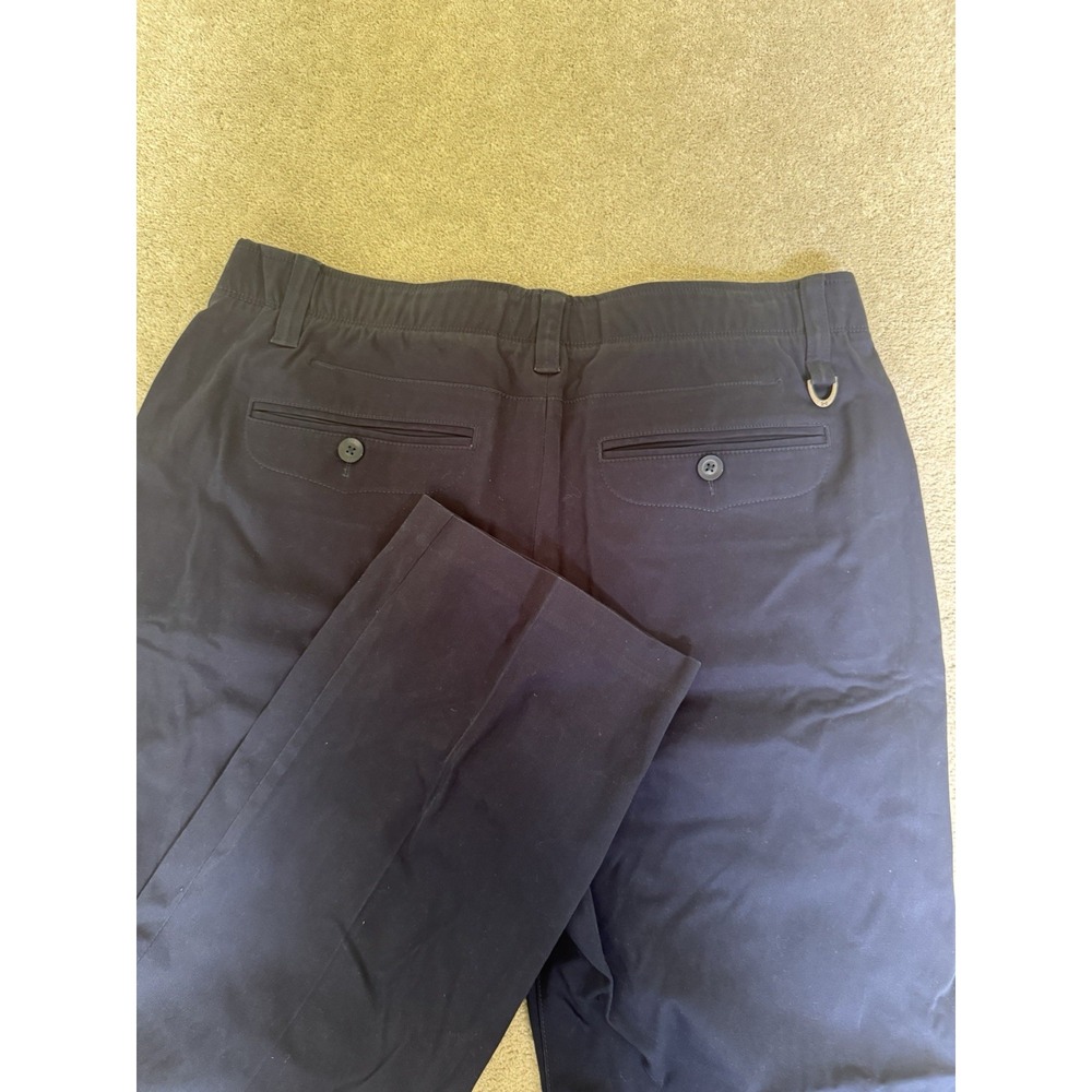 Under Armour Navy Pants Size 38x34 Golf Tactical Chino Utility Metal Loop Euc